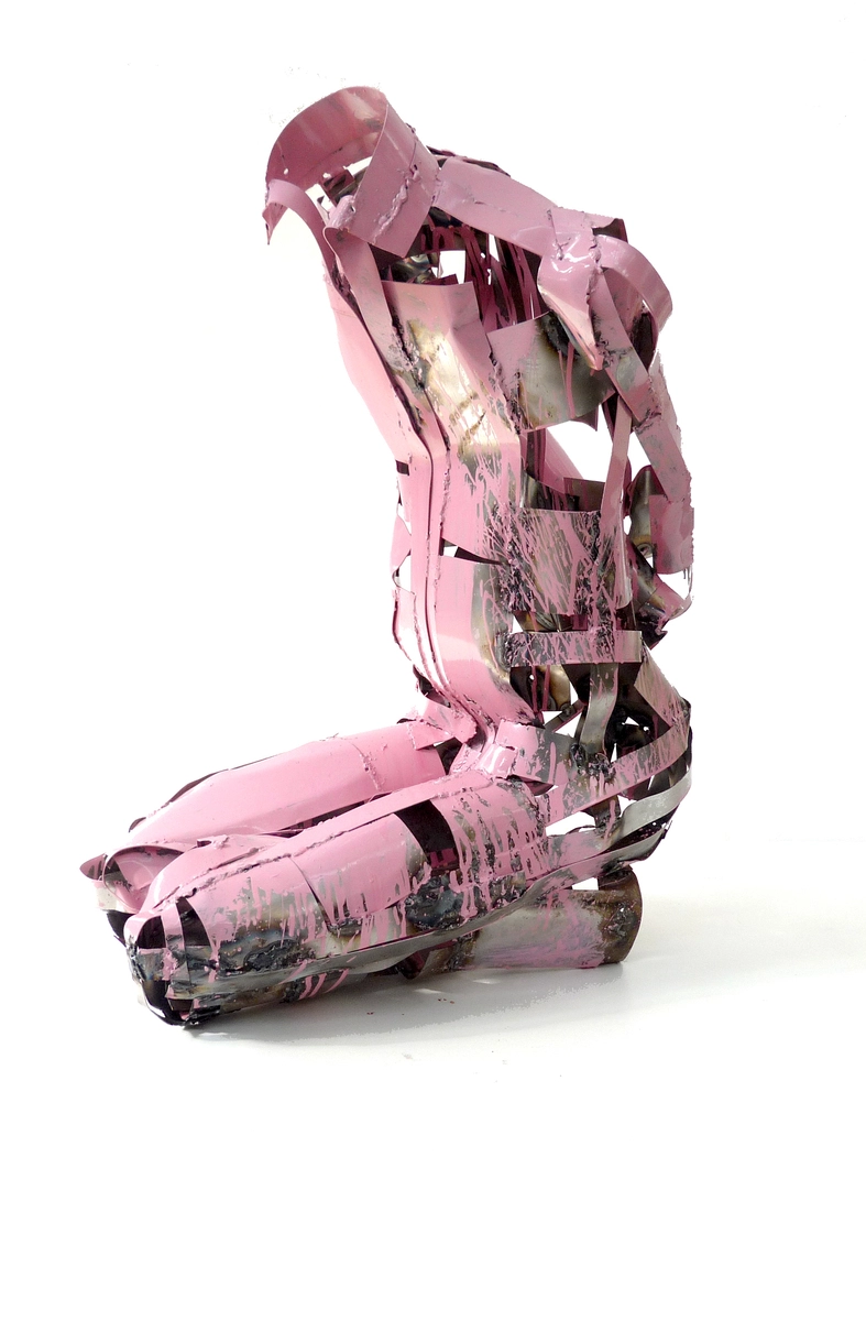 Il senso dell’assenza 2011 ferro saldato smaltato collezione privata